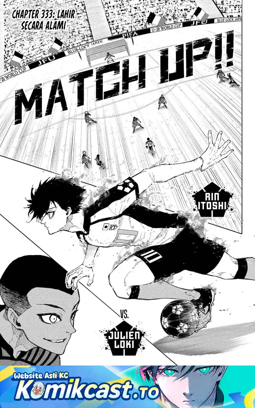 Blue Lock Chapter 333 - halaman 2