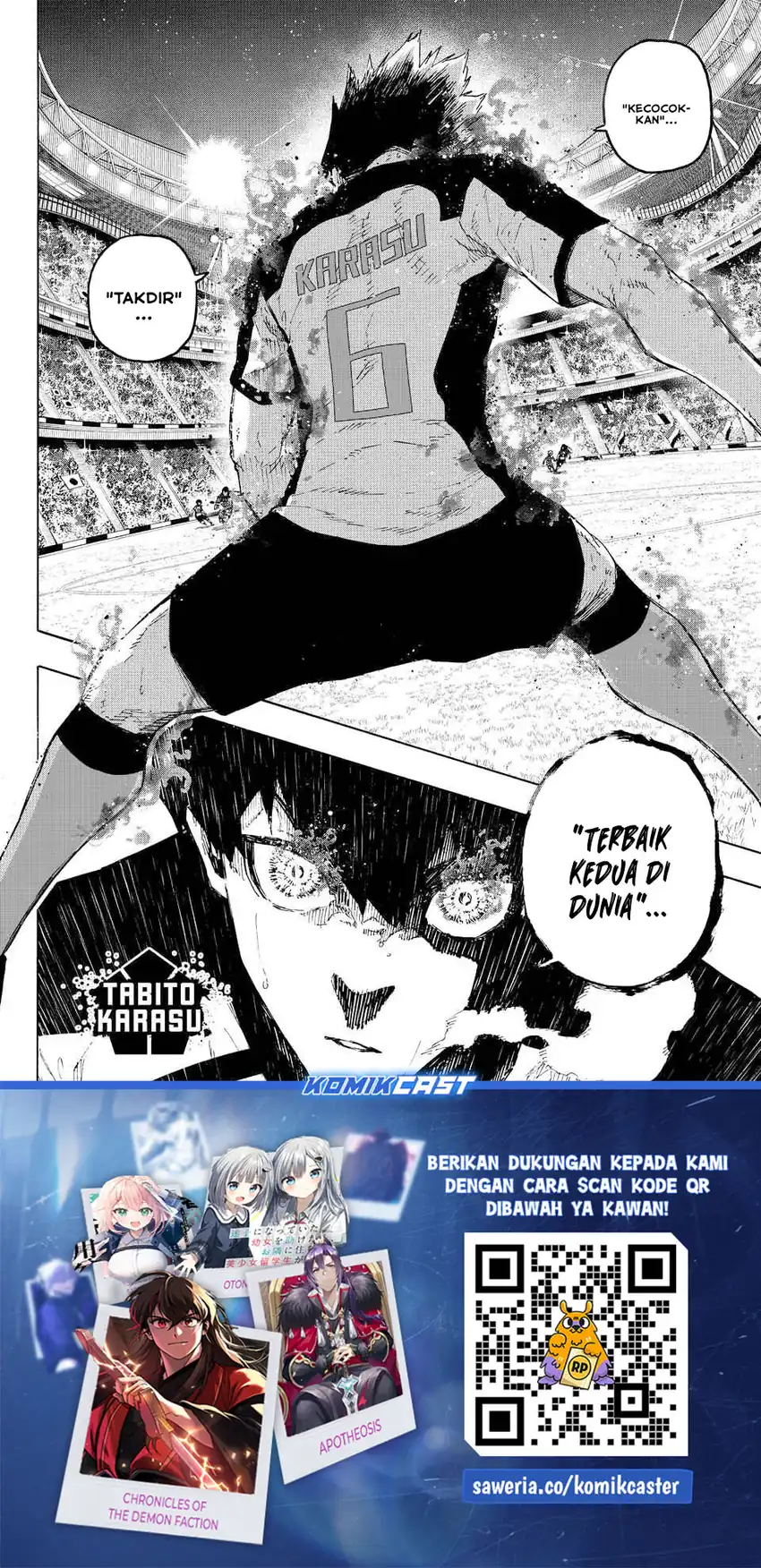 Blue Lock Chapter 334 - halaman 17