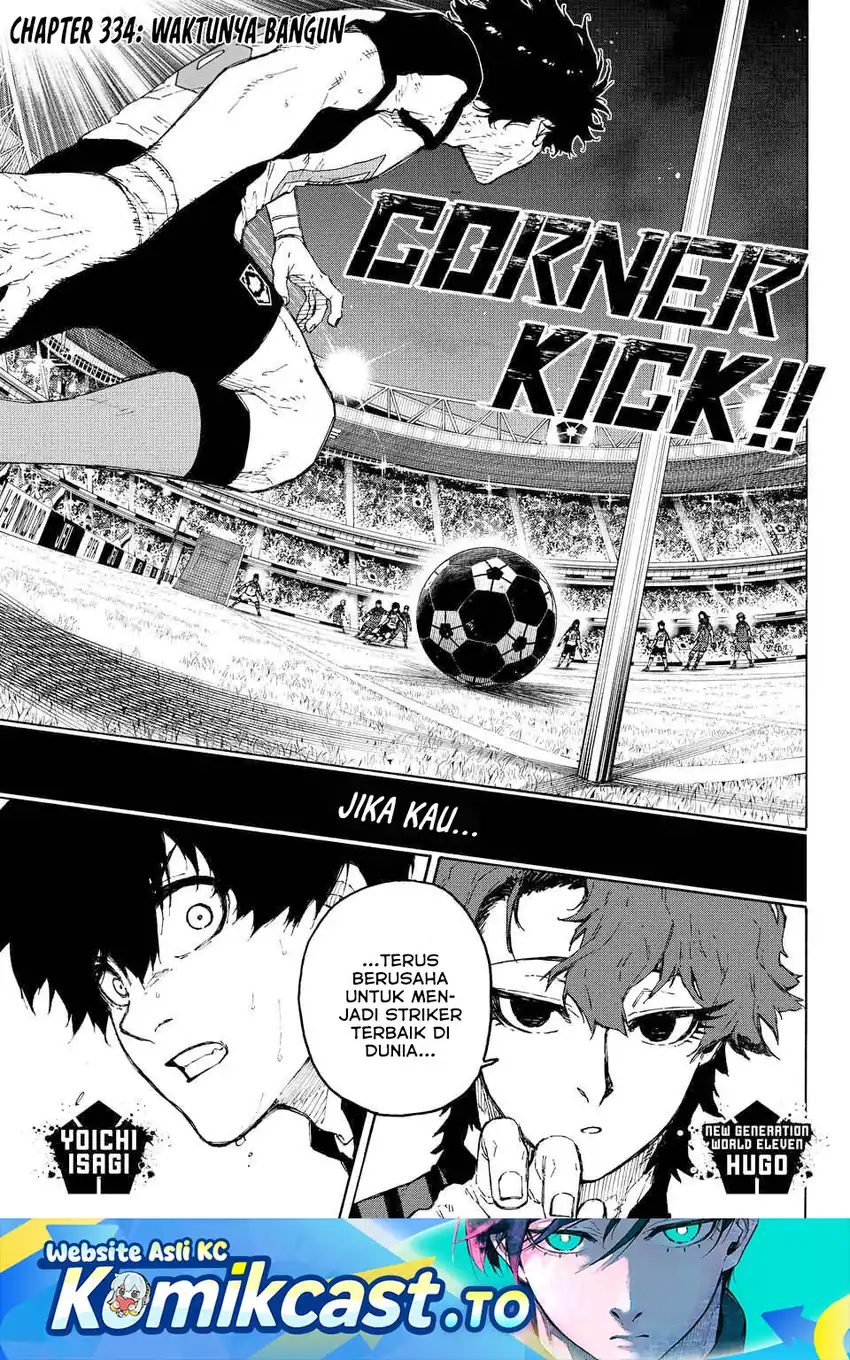 Blue Lock Chapter 334 - halaman 2