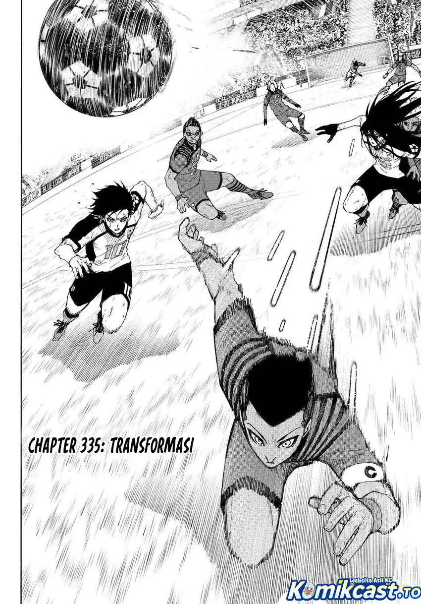 Blue Lock Chapter 335 - halaman 3
