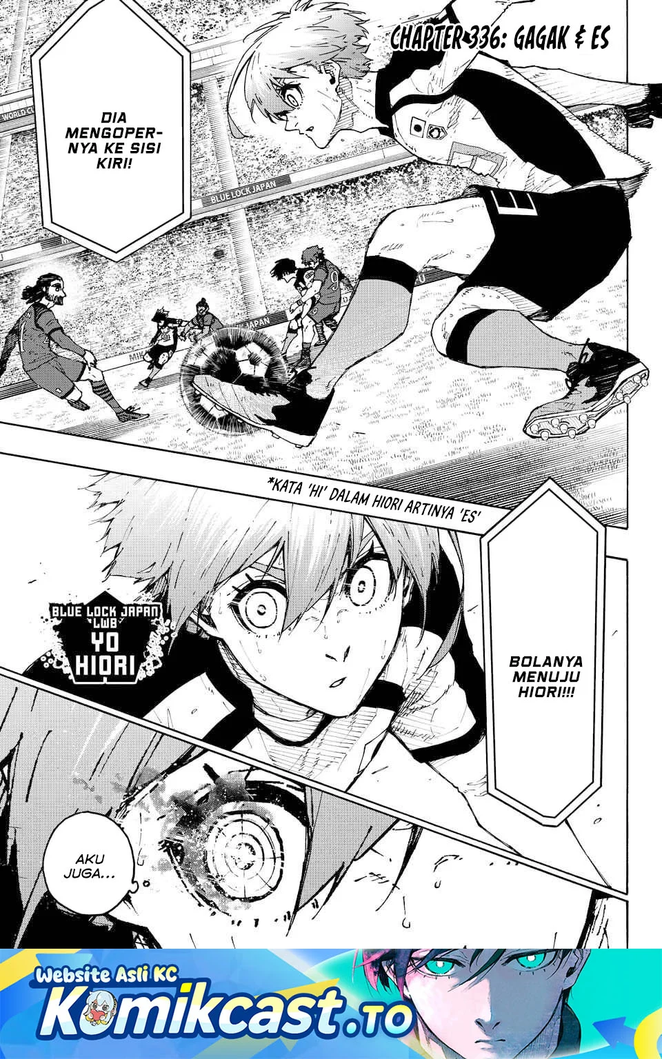 Blue Lock Chapter 336 - halaman 1