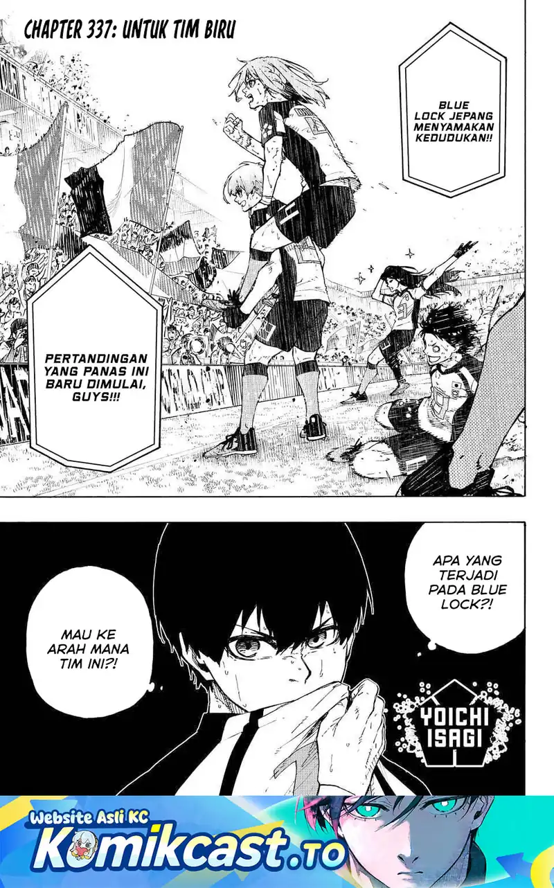 Blue Lock Chapter 337.2 - halaman 2