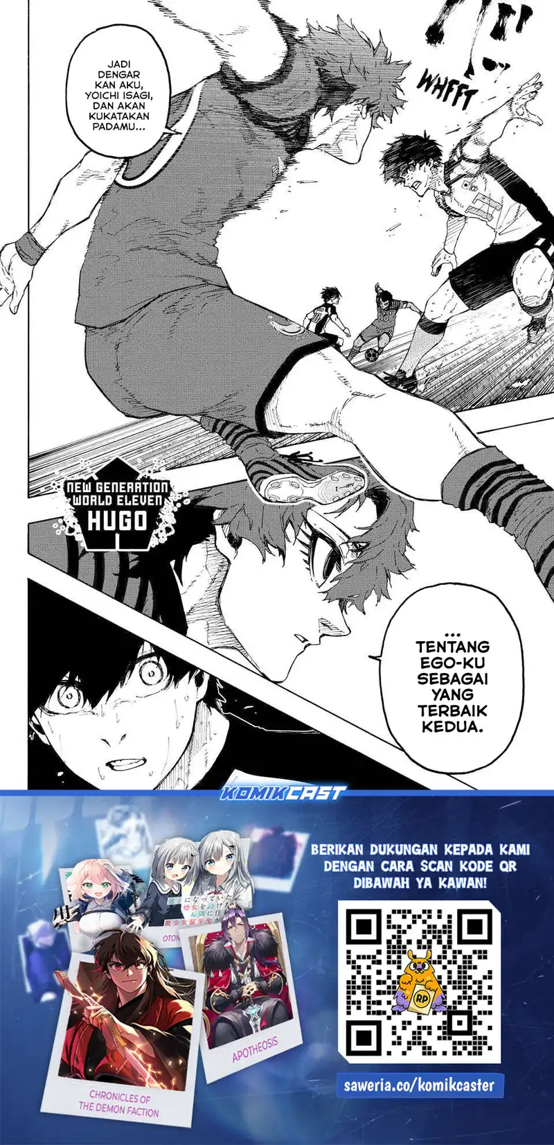Blue Lock Chapter 337 - halaman 18