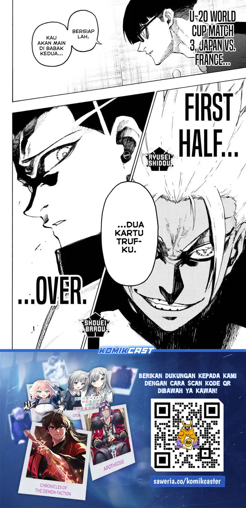 Blue Lock Chapter 338 - halaman 17