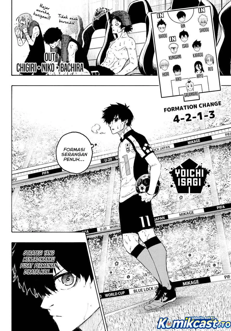 Blue Lock Chapter 339 - halaman 17