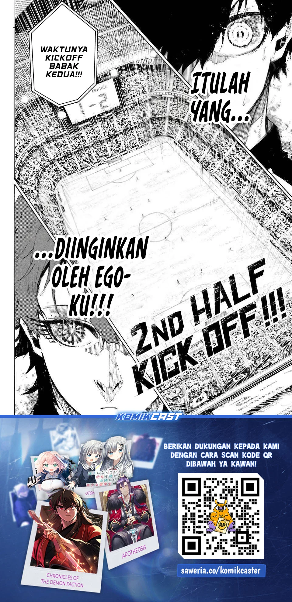 Blue Lock Chapter 339 - halaman 19