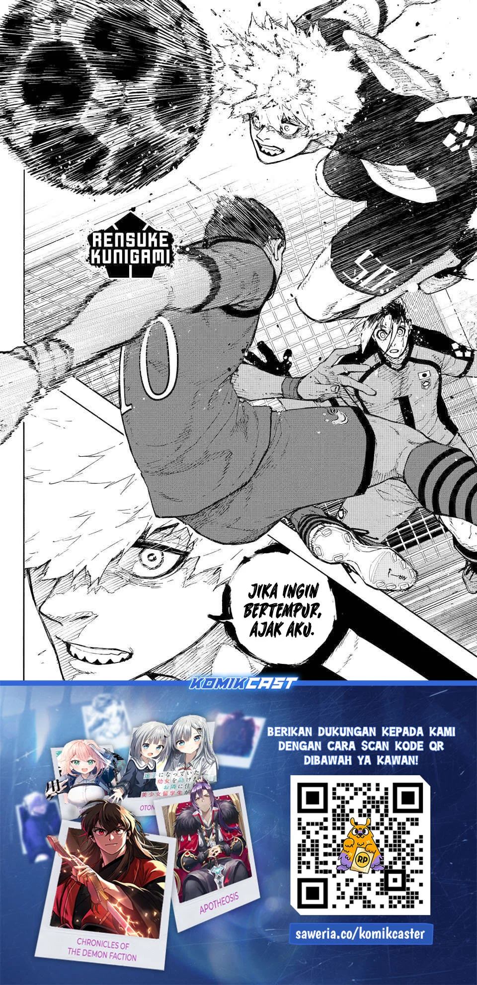 Blue Lock Chapter 340 - halaman 18