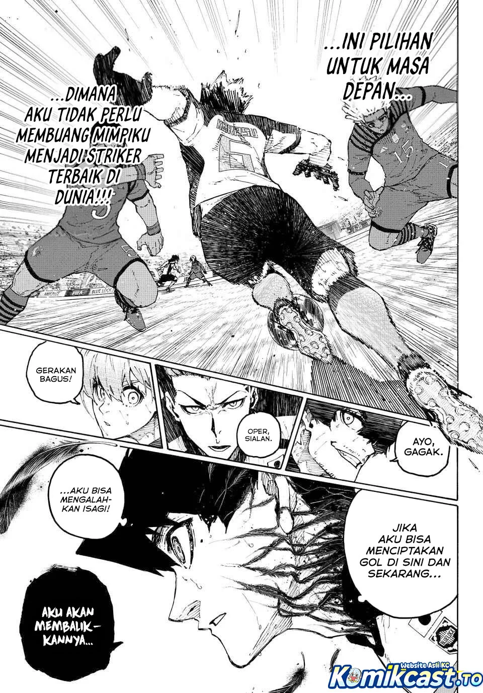 Blue Lock Chapter 341 - halaman 17
