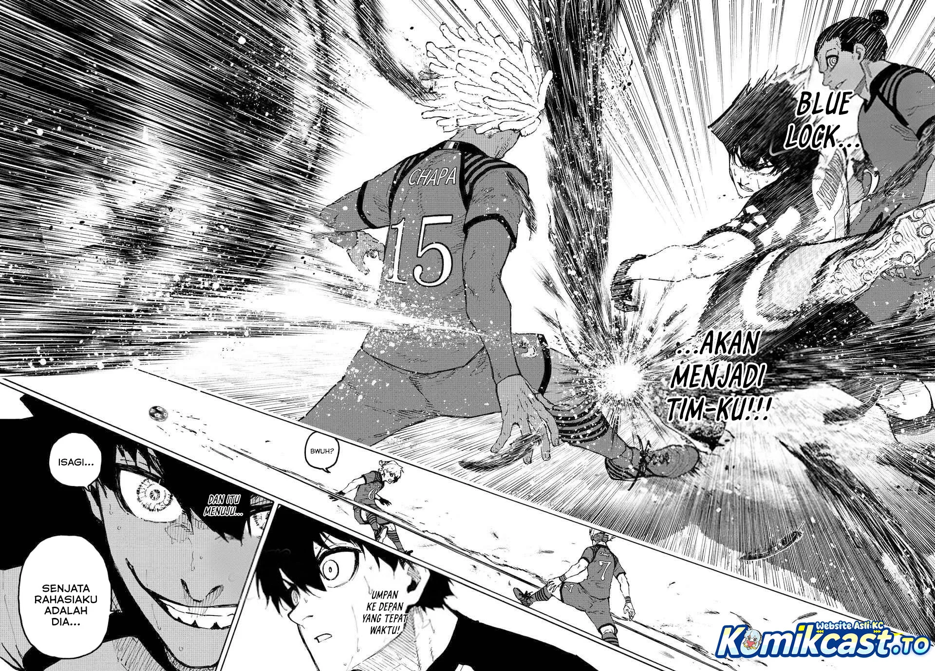 Blue Lock Chapter 341 - halaman 18