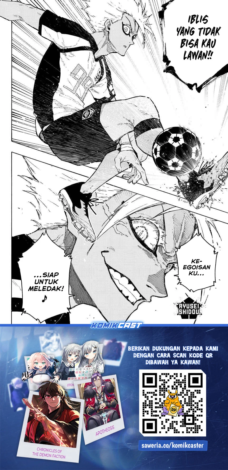 Blue Lock Chapter 341 - halaman 19
