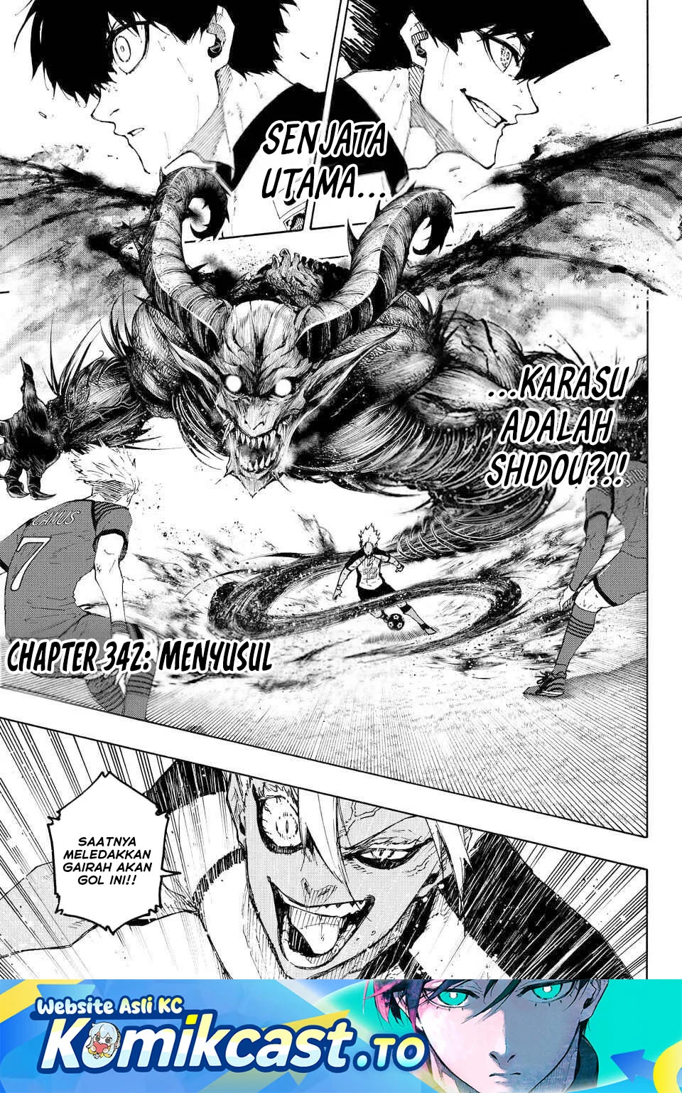 Blue Lock Chapter 342 - halaman 1