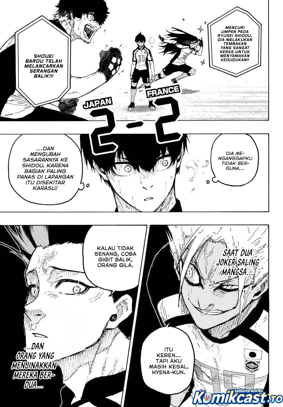 Blue Lock Chapter 342 - halaman 13