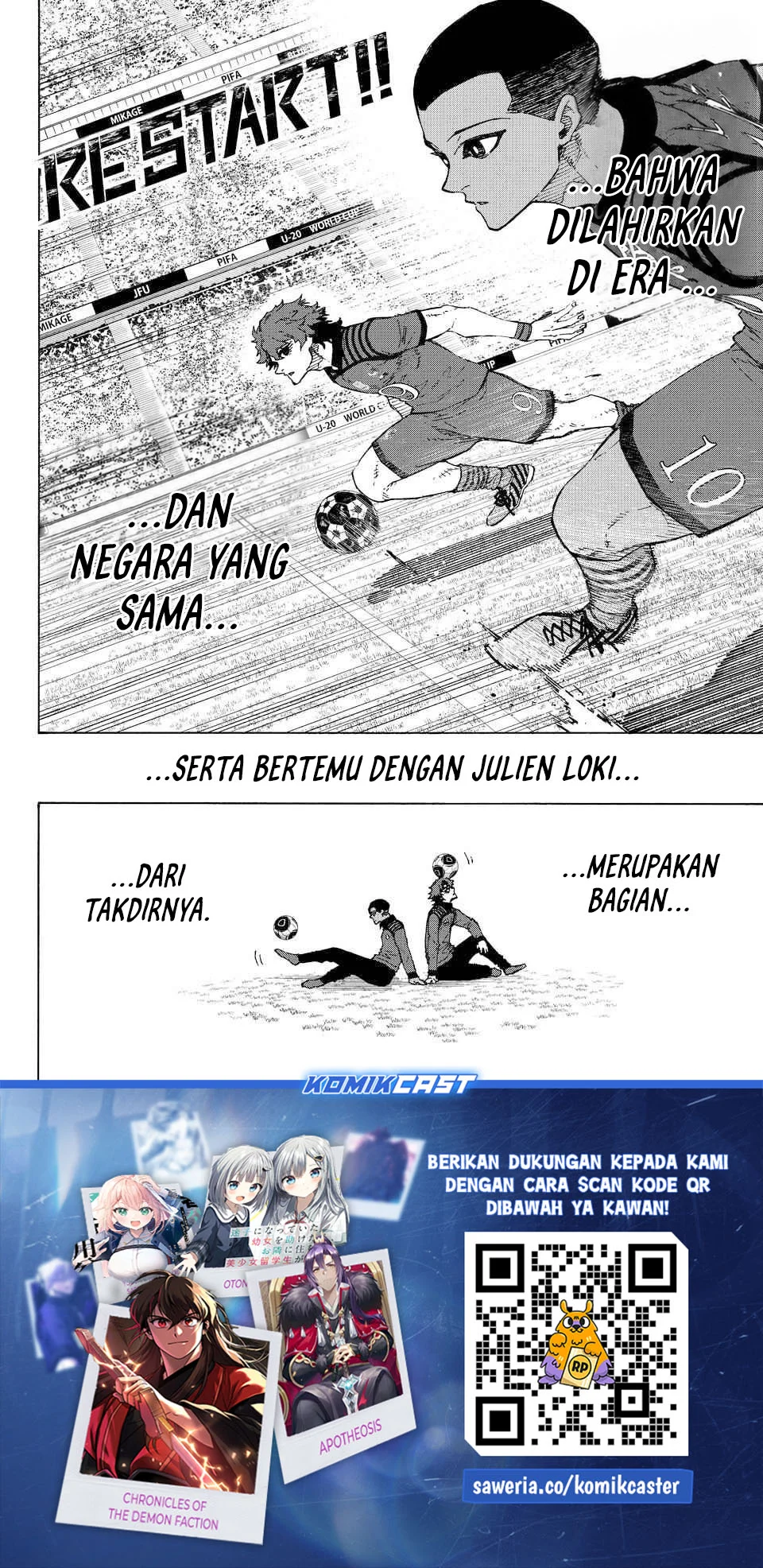Blue Lock Chapter 342 - halaman 17