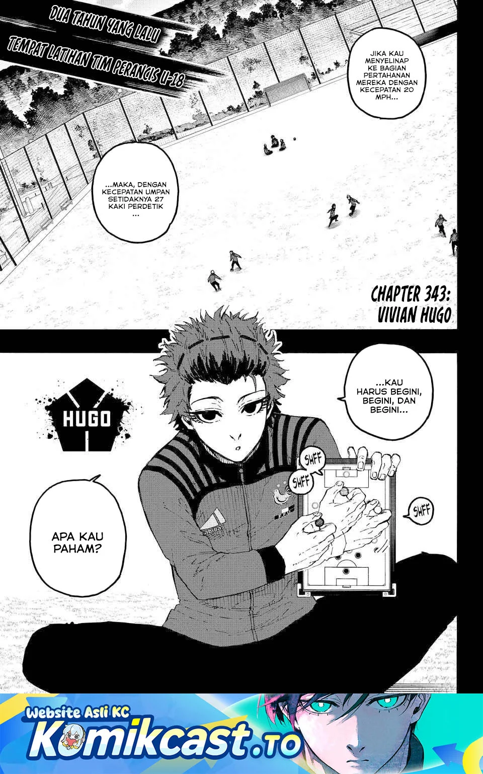 Blue Lock Chapter 343 - halaman 1