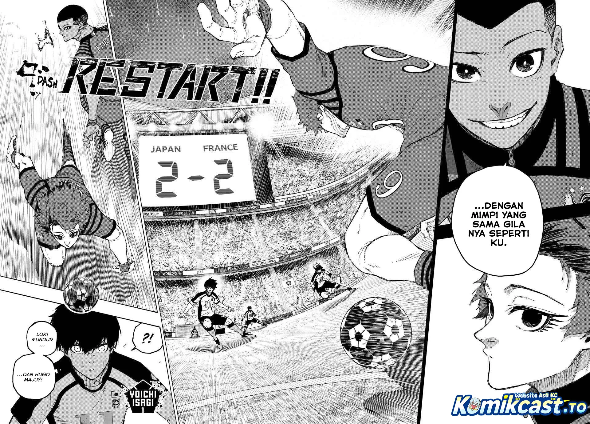 Blue Lock Chapter 343 - halaman 10