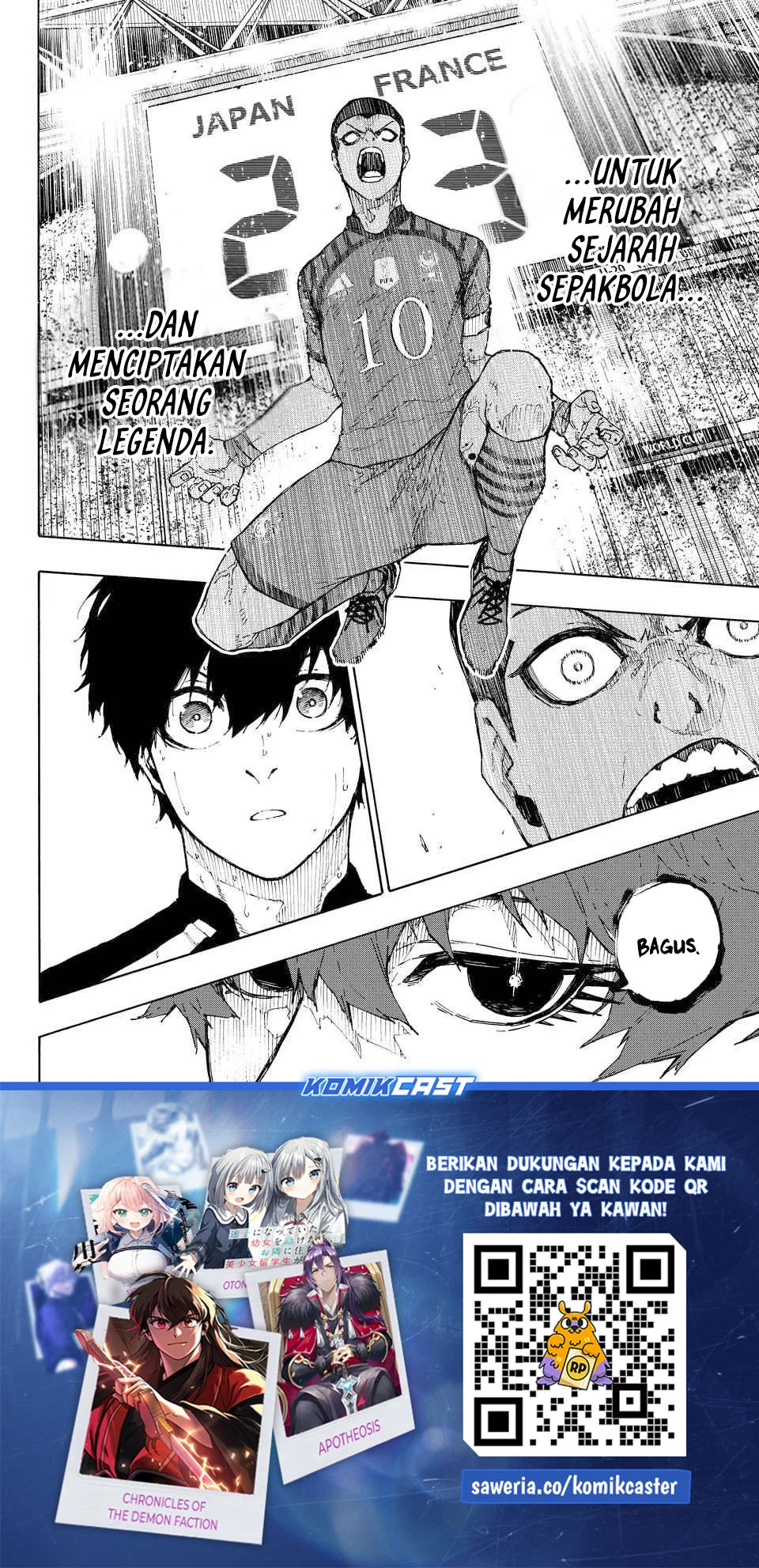 Blue Lock Chapter 343 - halaman 18