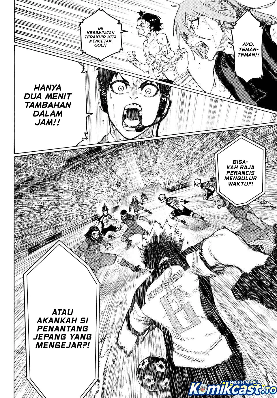 Blue Lock Chapter 345 - halaman 8