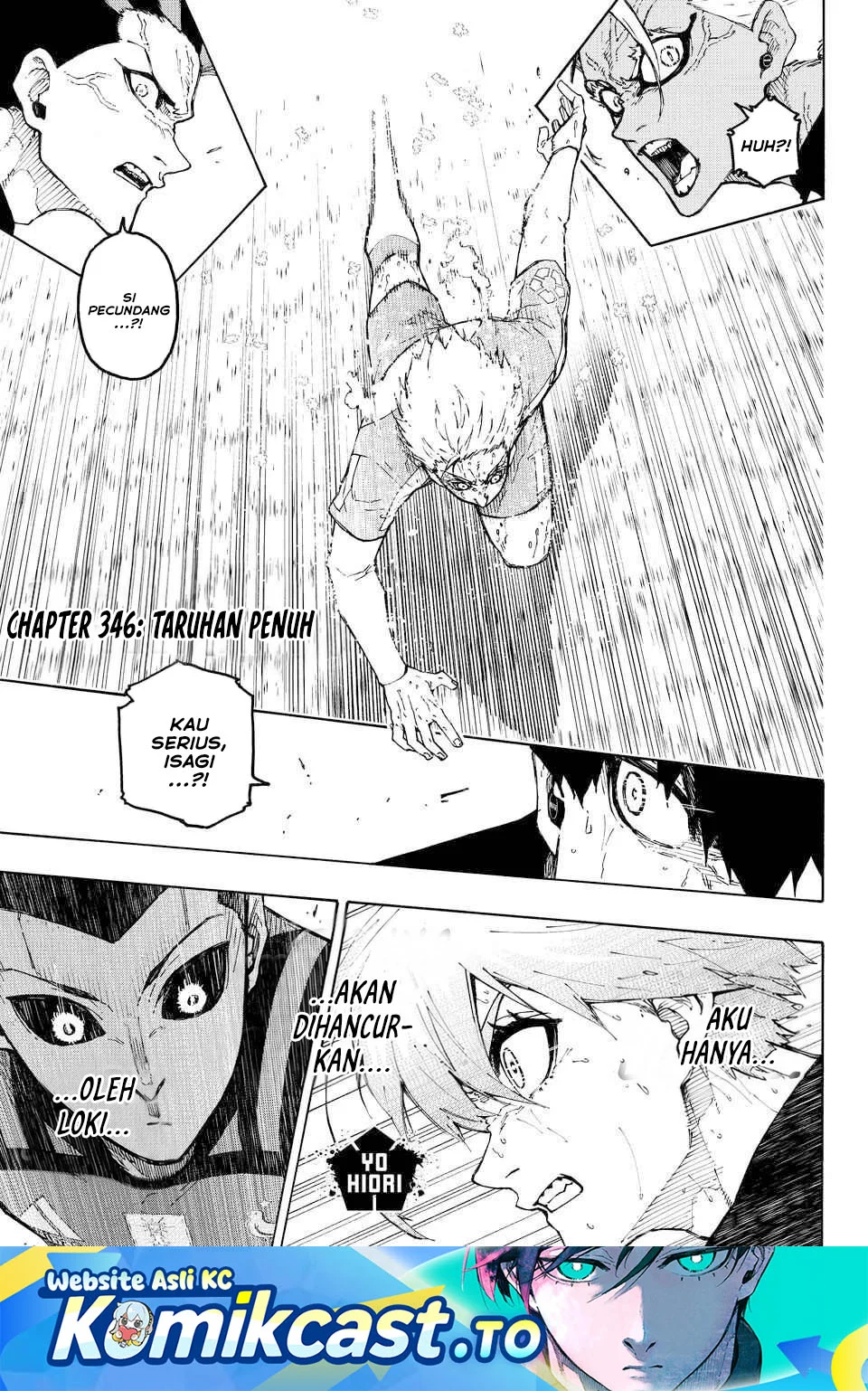 Blue Lock Chapter 346 - halaman 1