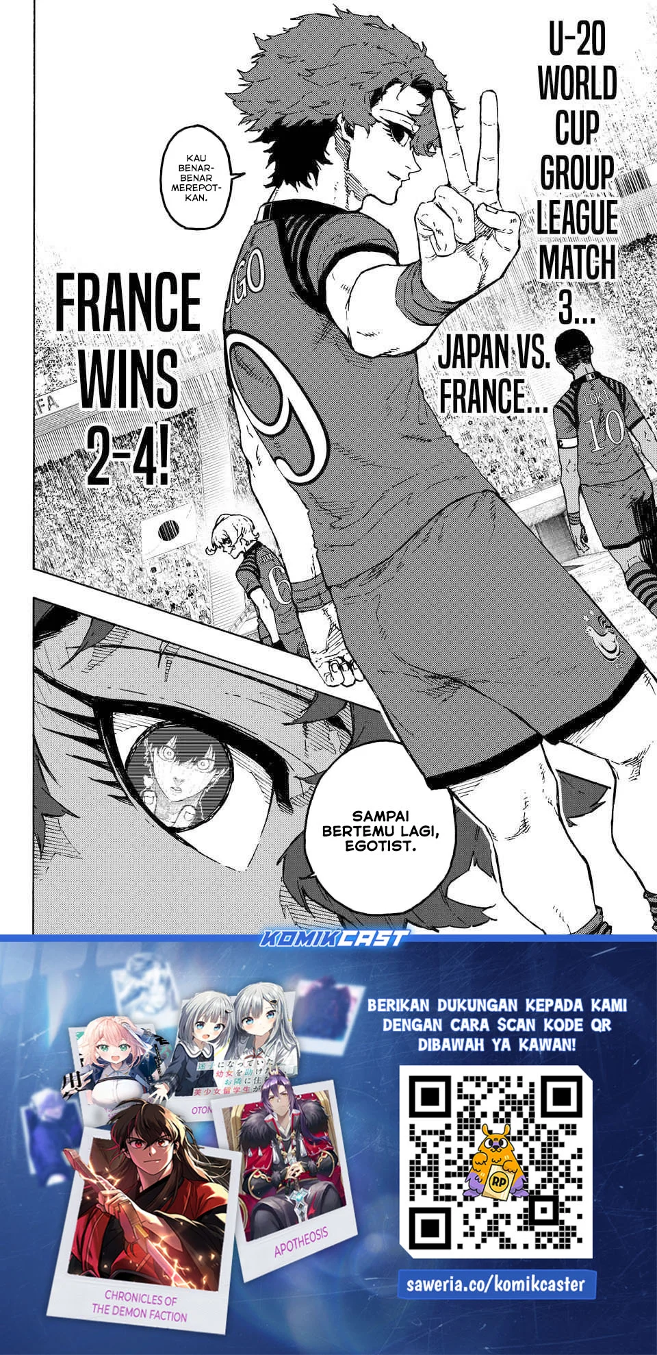 Blue Lock Chapter 347 - halaman 16