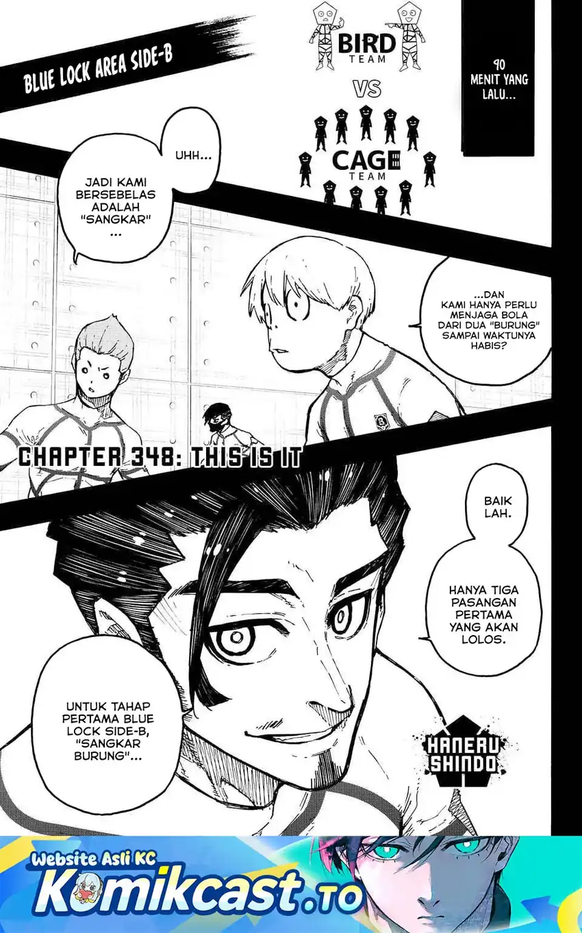 Blue Lock Chapter 348 - halaman 2