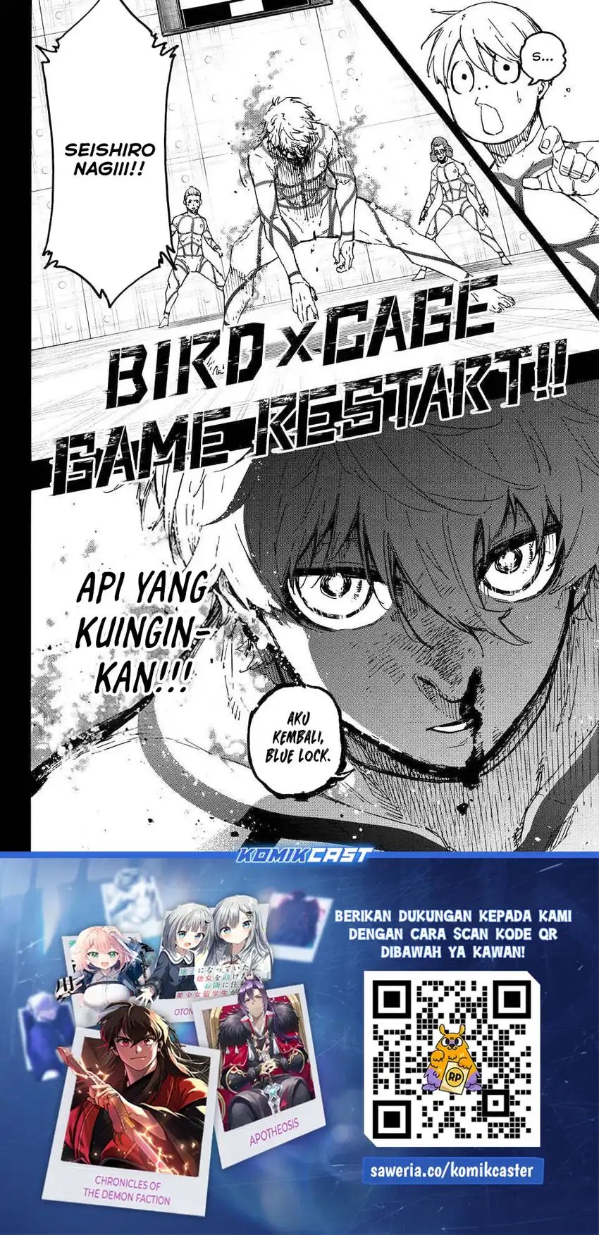 Blue Lock Chapter 348 - halaman 20