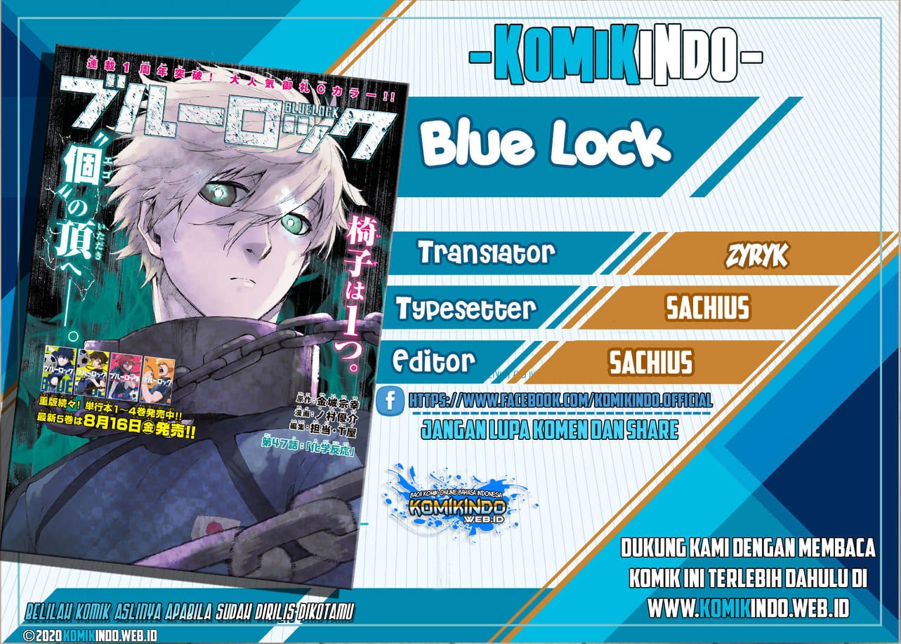 Blue Lock Chapter 35 - halaman 1