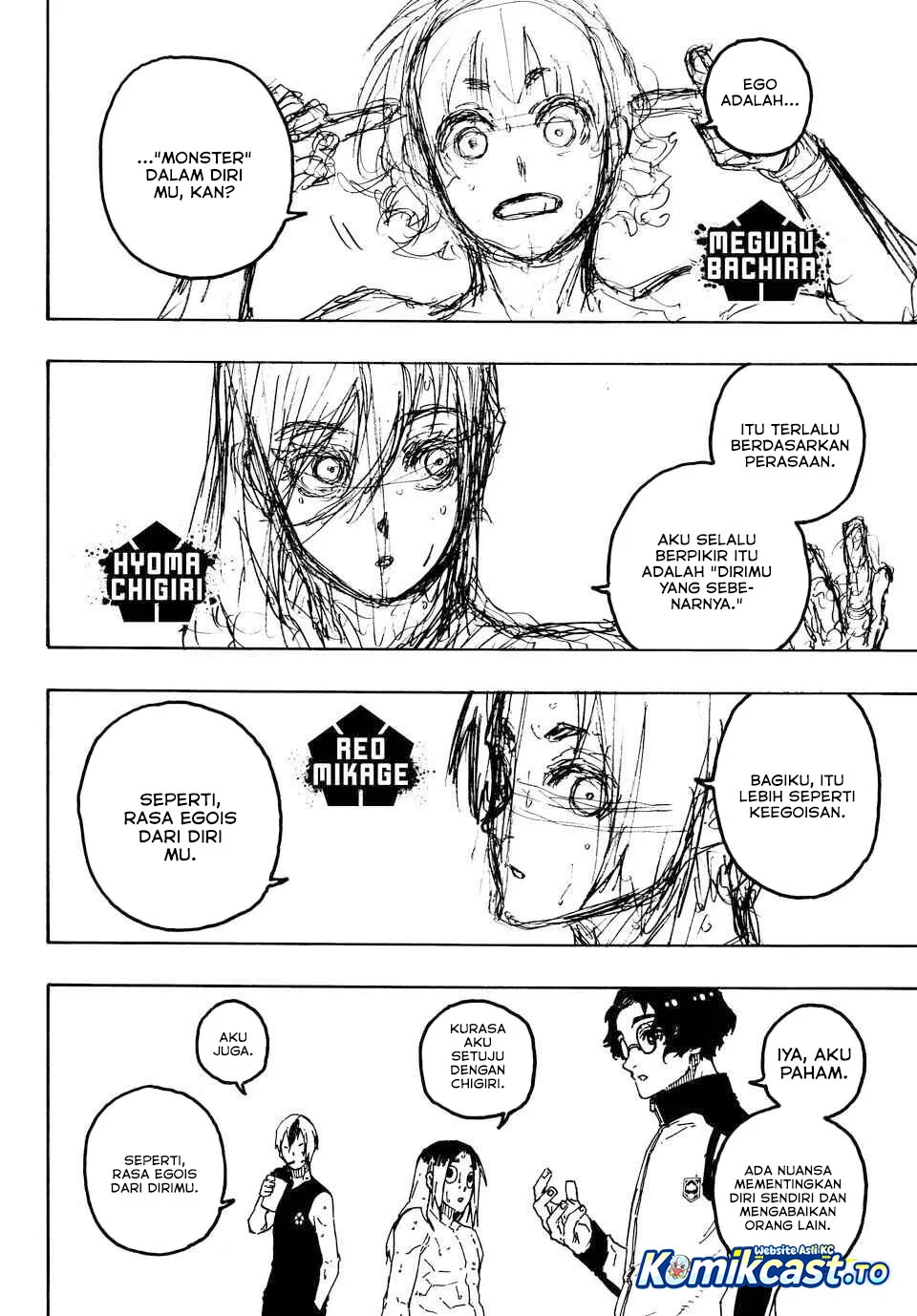 Blue Lock Chapter 350 - halaman 3