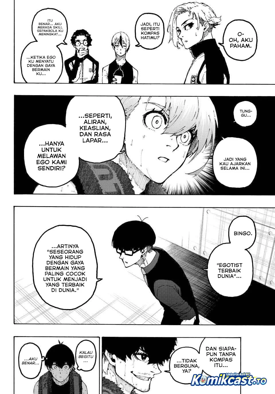 Blue Lock Chapter 350 - halaman 8