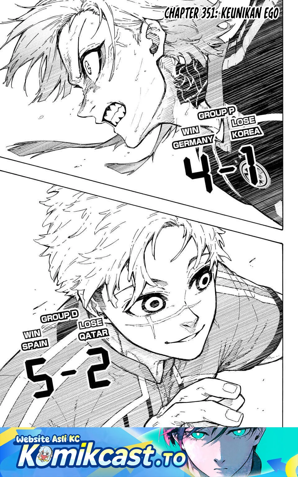 Blue Lock Chapter 351 - halaman 1