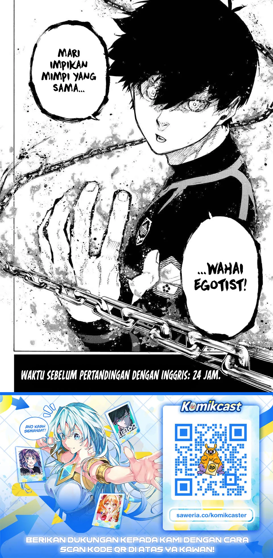 Blue Lock Chapter 353 - halaman 9