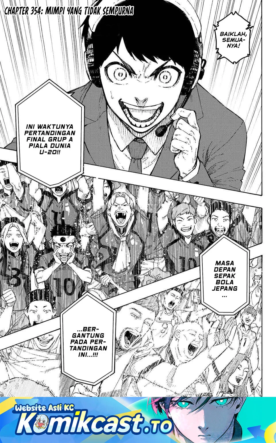 Blue Lock Chapter 354 - halaman 1