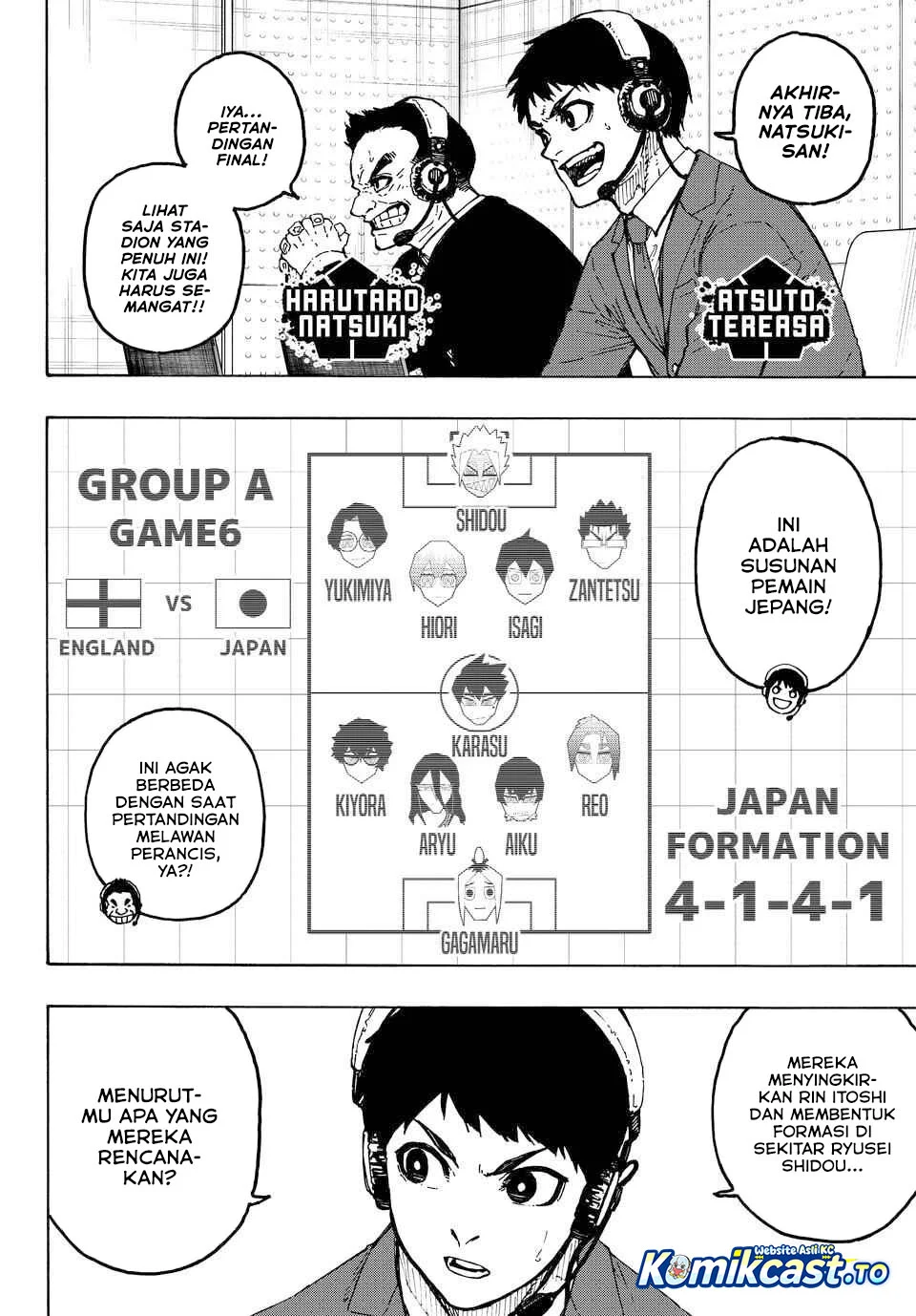 Blue Lock Chapter 354 - halaman 3