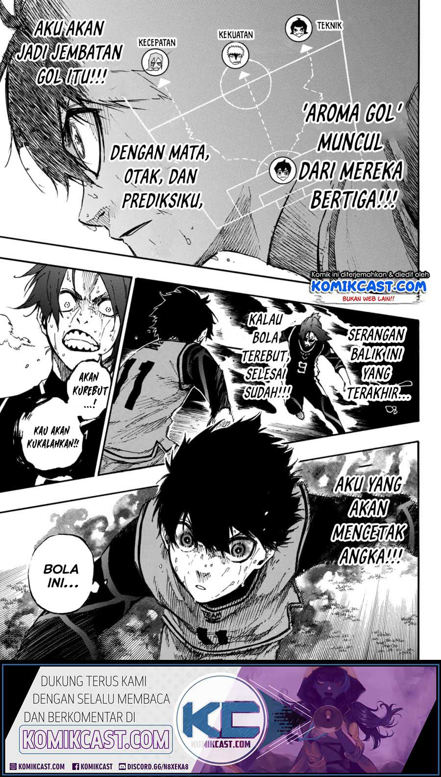 Blue Lock Chapter 36 - halaman 3