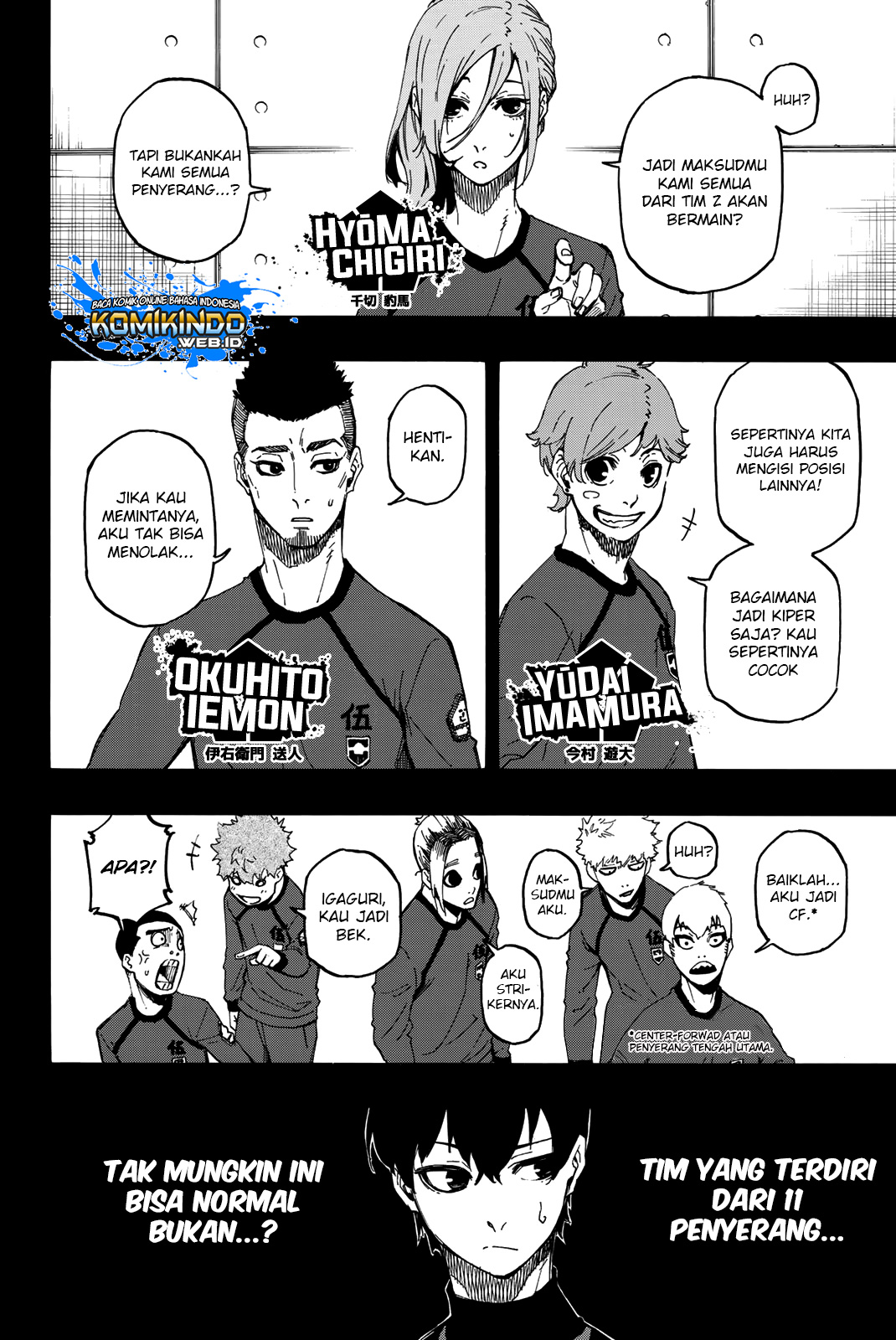 Blue Lock Chapter 4 - halaman 12