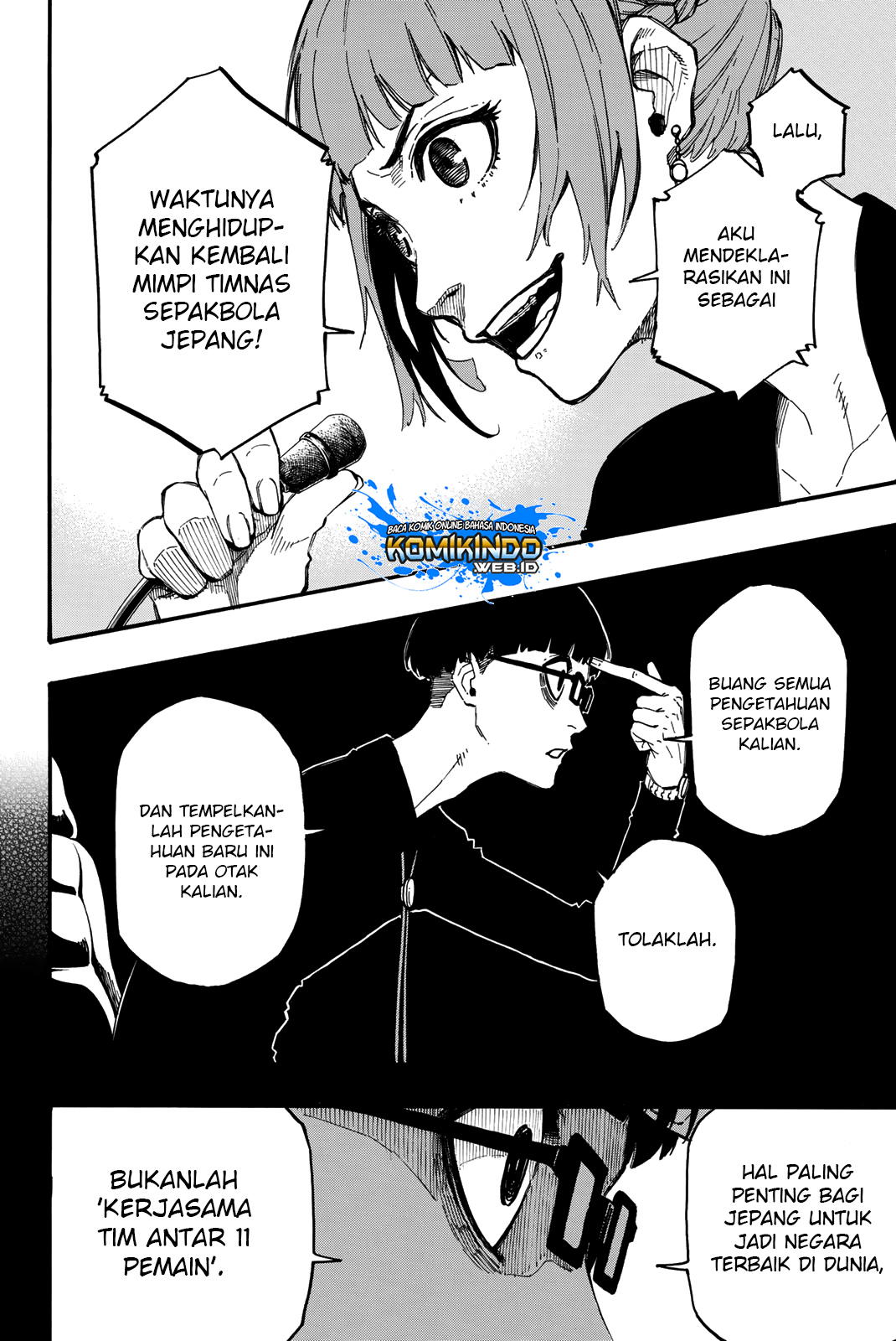 Blue Lock Chapter 4 - halaman 16
