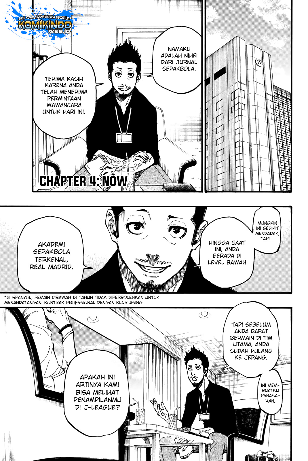 Blue Lock Chapter 4 - halaman 2