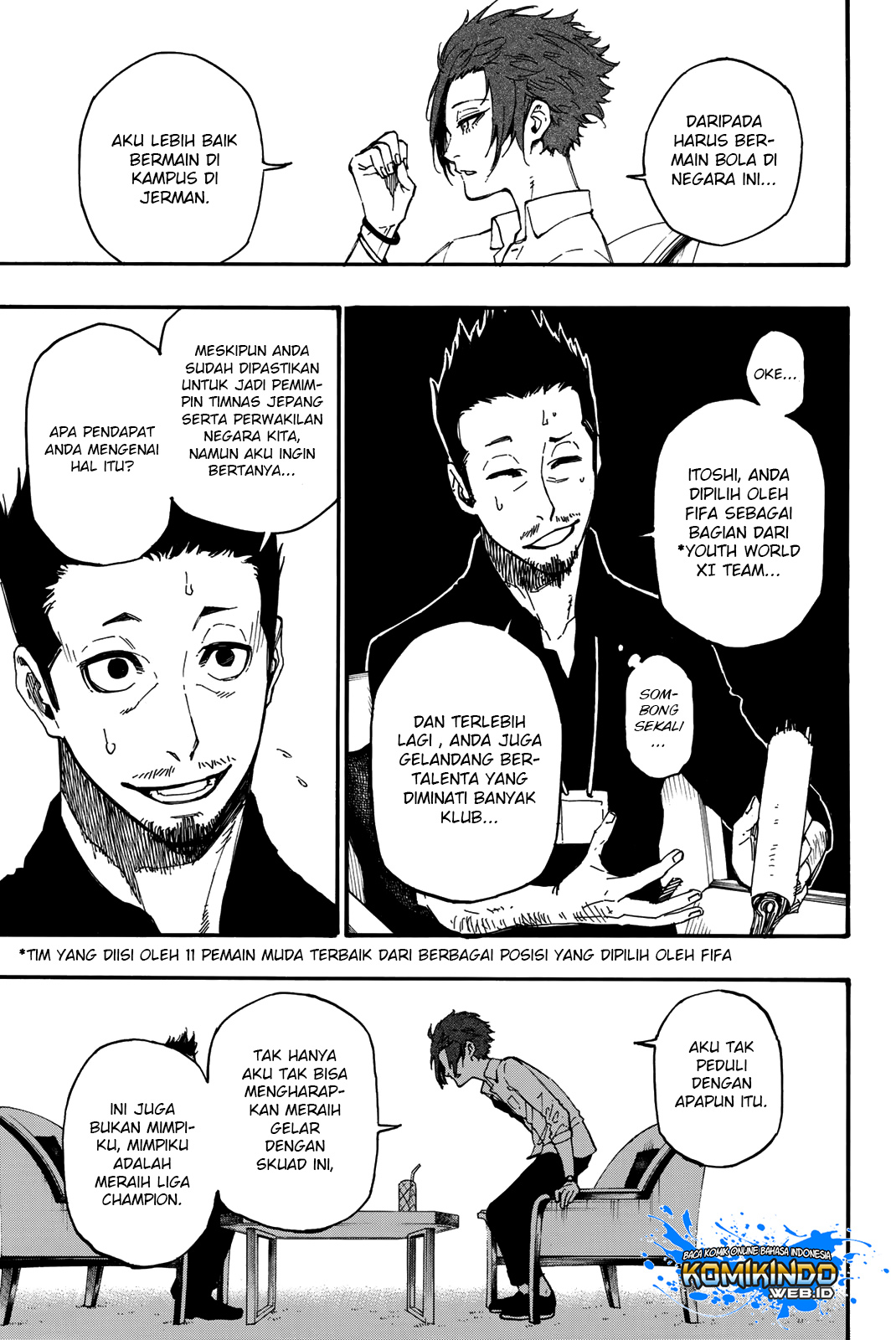 Blue Lock Chapter 4 - halaman 4