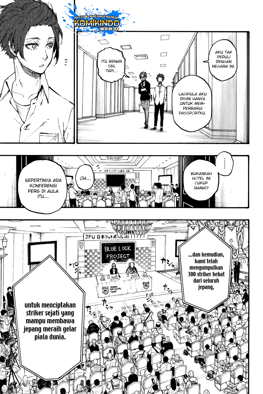 Blue Lock Chapter 4 - halaman 6