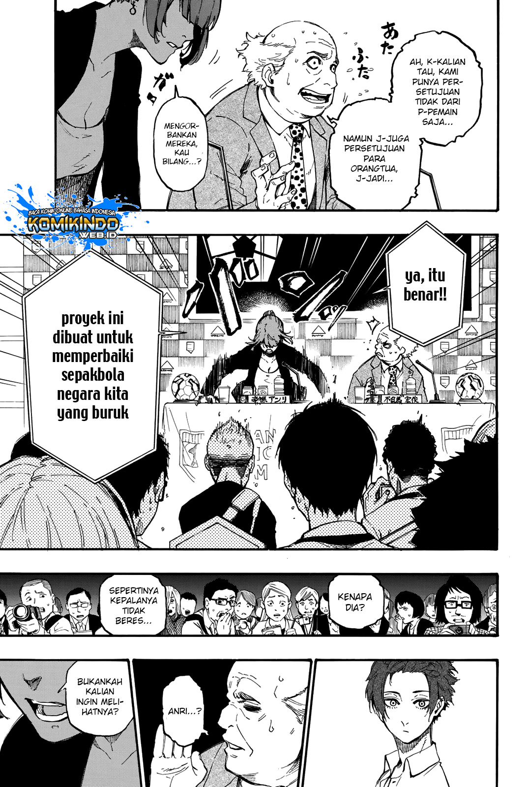 Blue Lock Chapter 4 - halaman 8