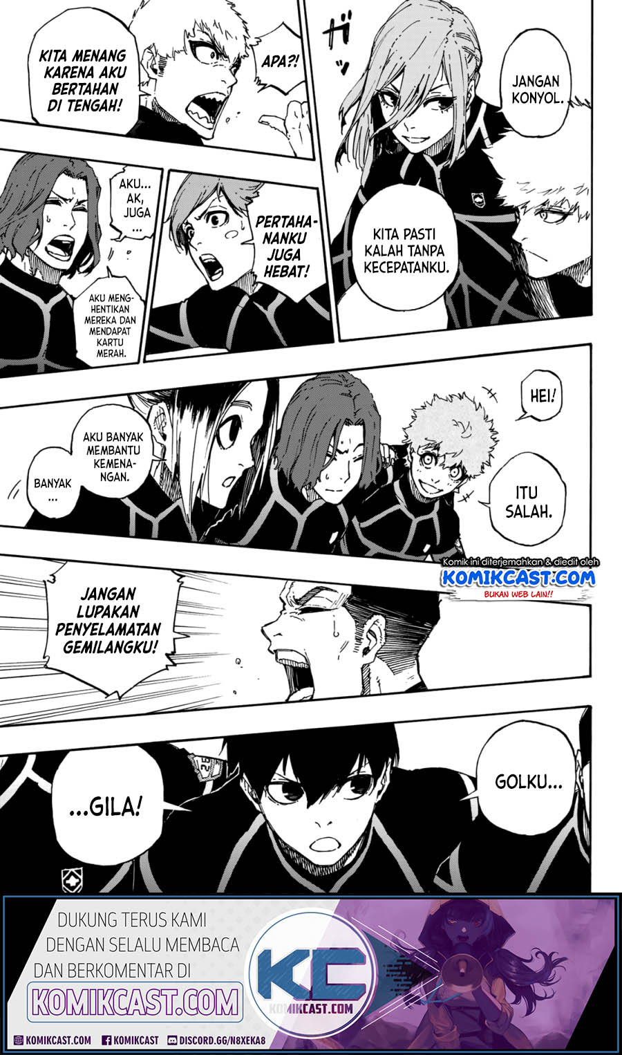 Blue Lock Chapter 40 - halaman 15