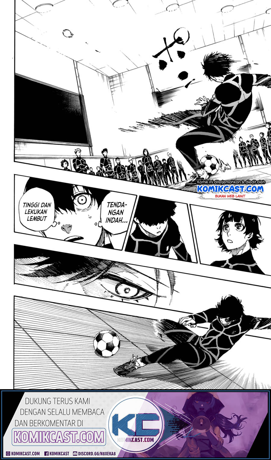 Blue Lock Chapter 40 - halaman 8