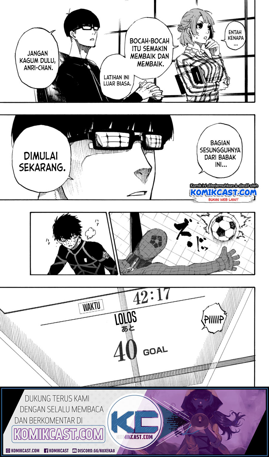 Blue Lock Chapter 42 - halaman 3