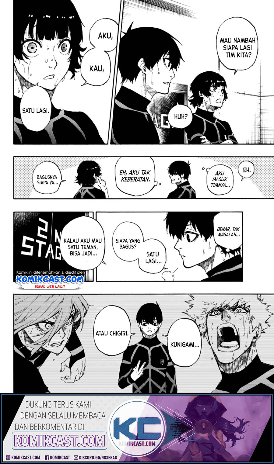 Blue Lock Chapter 43 - halaman 4
