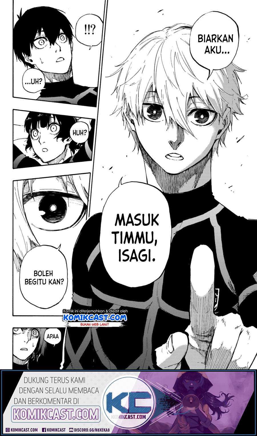 Blue Lock Chapter 43 - halaman 8