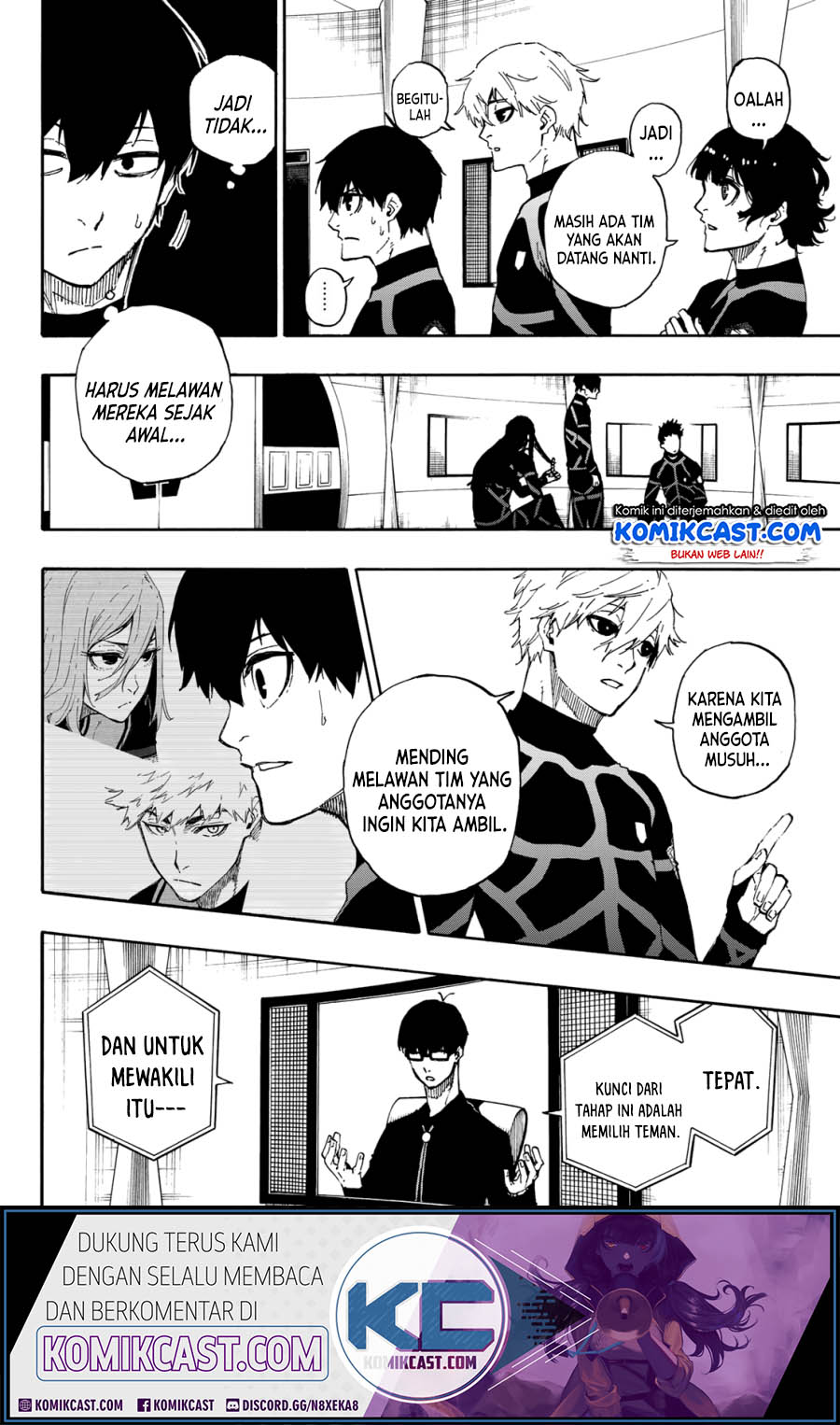 Blue Lock Chapter 44 - halaman 8