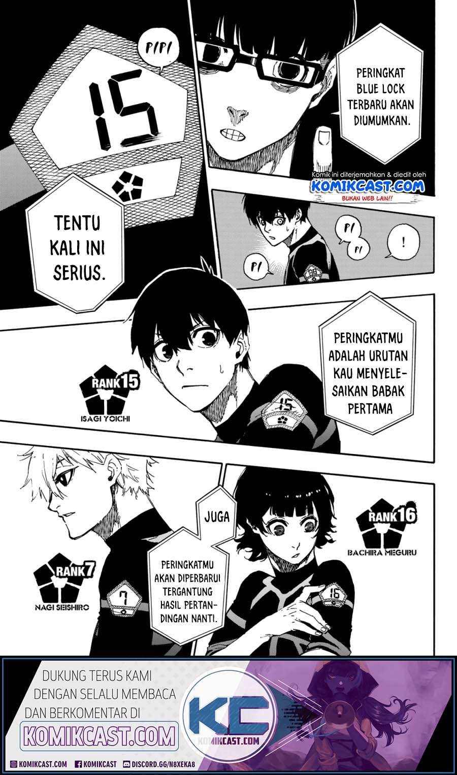 Blue Lock Chapter 44 - halaman 9