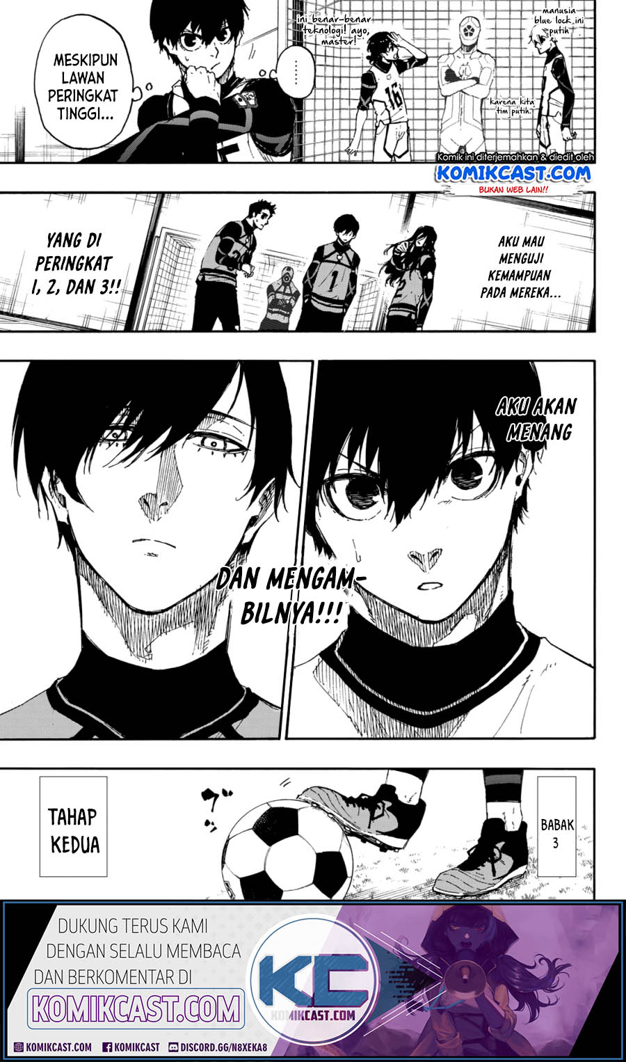 Blue Lock Chapter 45 - halaman 3