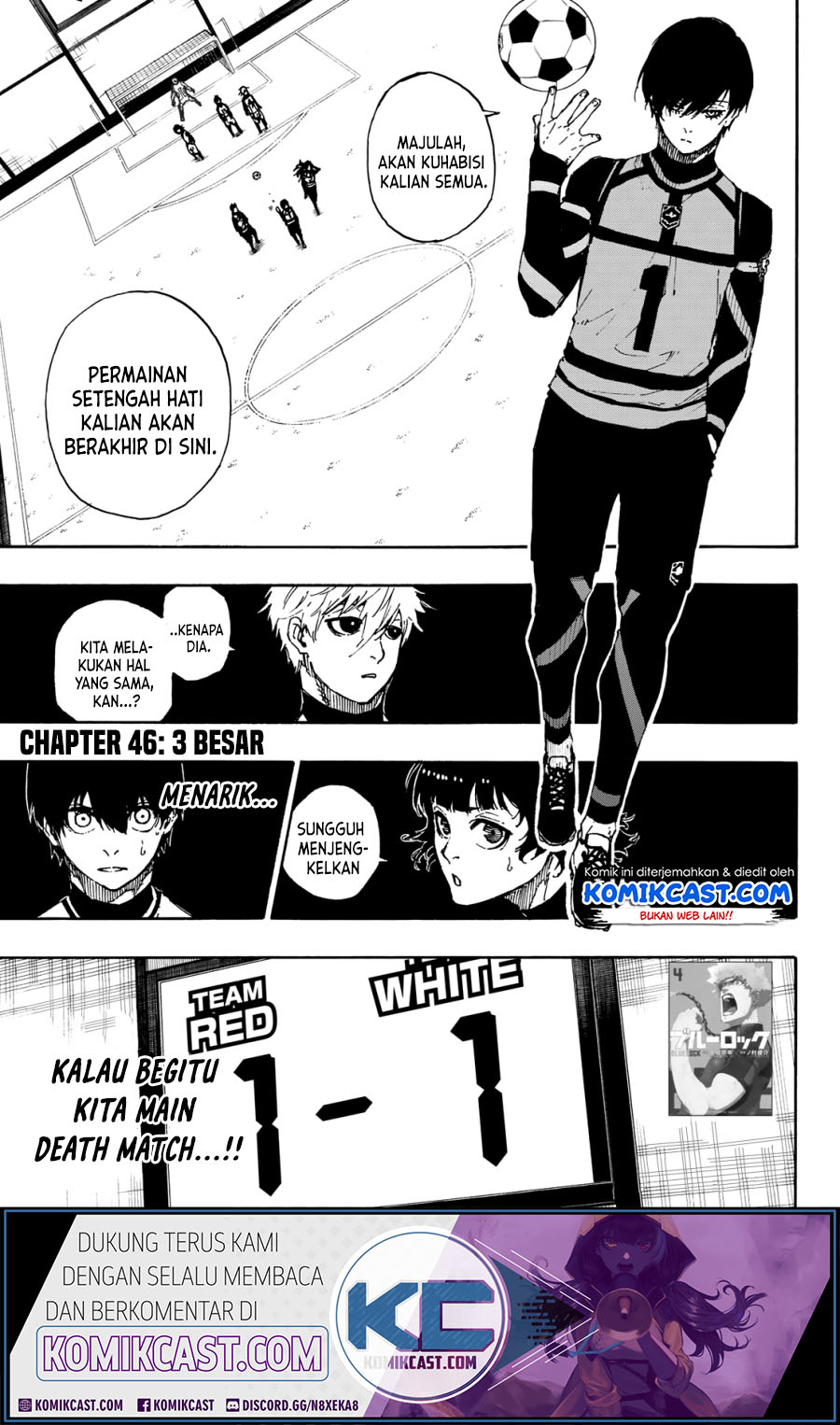 Blue Lock Chapter 46 - halaman 1