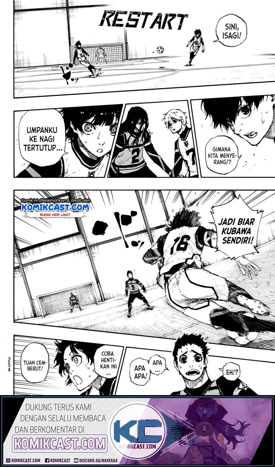 Blue Lock Chapter 46 - halaman 9