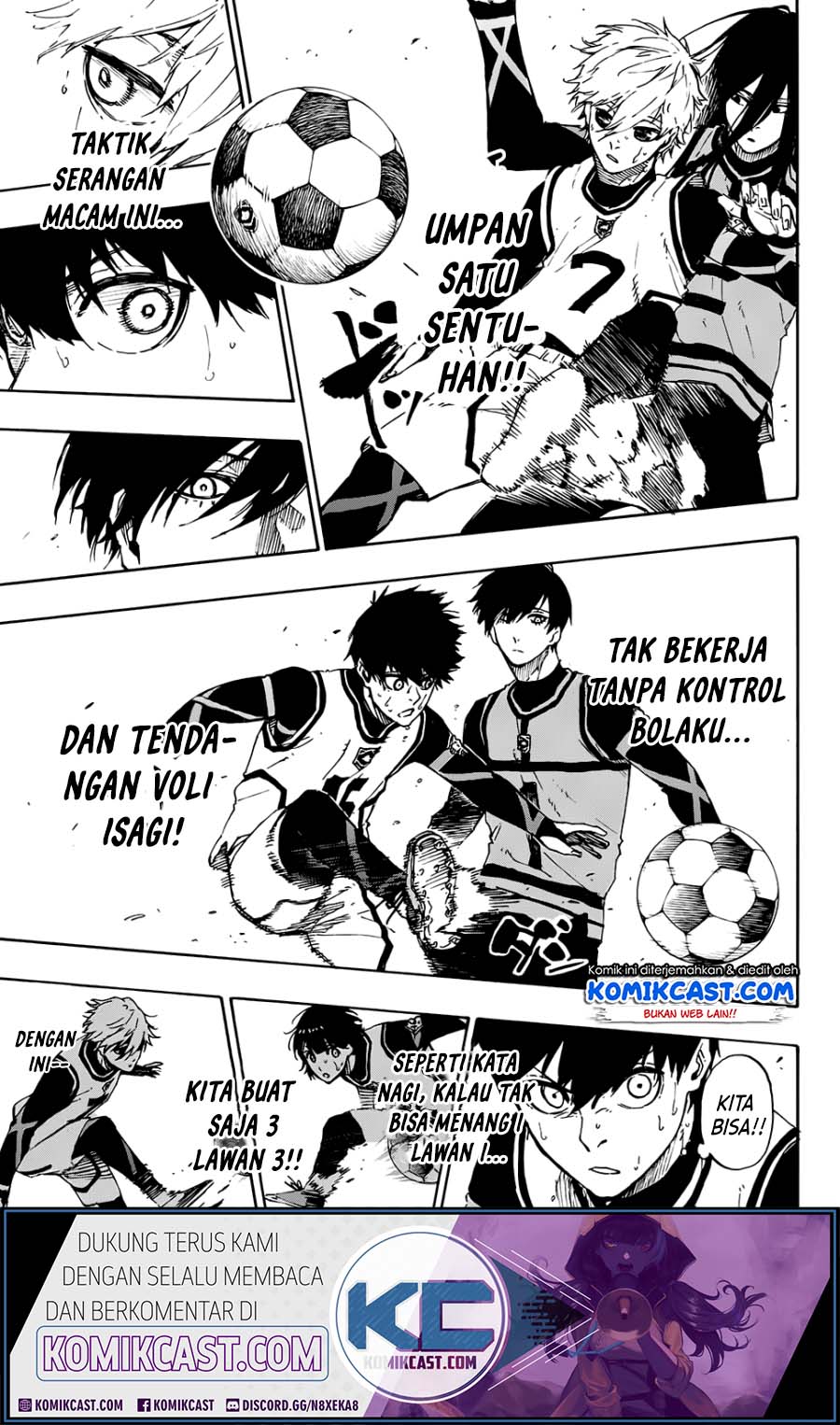 Blue Lock Chapter 47 - halaman 8